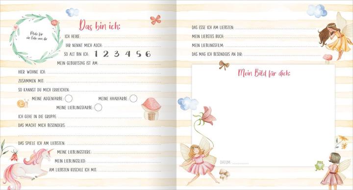 Produktbild Freundebuch - Drachen (Aquarell-Optik)