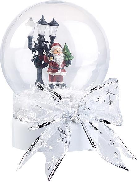 Actual product image Infactory Snow Globe with Singing Father Christmas
