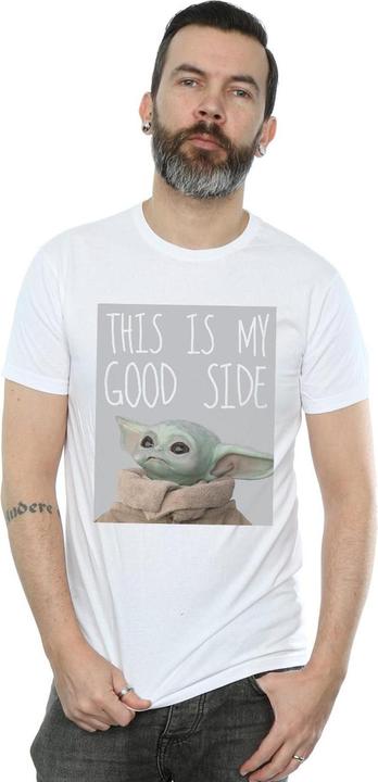 Image du produit Star Wars - T-shirt THE MANDALORIAN THE CHILD GOOD SIDE - Homme (4XL)