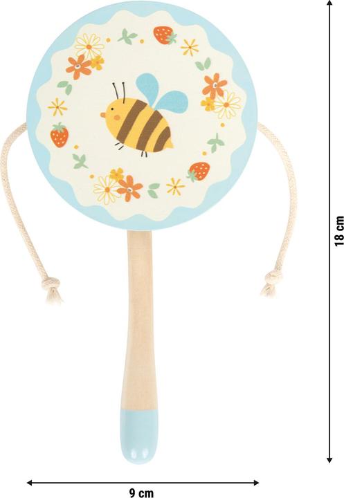 Actual product image small foot Monkey Drum Tiny Friends (German)