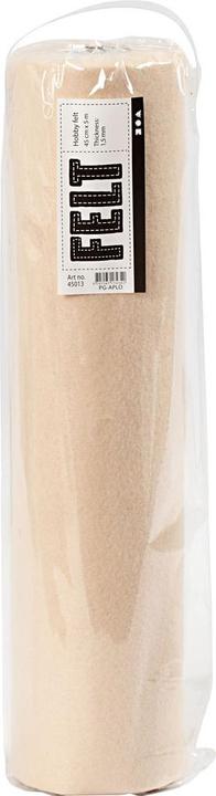 Image du produit Creativ Company Bastelfilz 45 cm, Beige (500 x 45 cm)