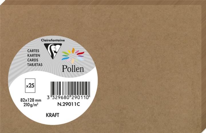 Produktbild Clairefontaine Packung mit Karten (25 Stk.)