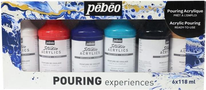Image du produit Pebeo Set Pouring 6X118Ml (118 ml)