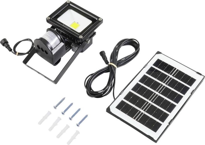 Immagine prodotto Sygonix SY-5461108 Faretto solare con rilevatore di movimento (700 lm, IP44)