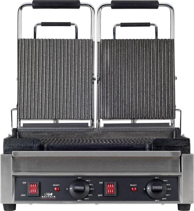 Image du produit Mayfair gril à panini 2 couvercles rainurés