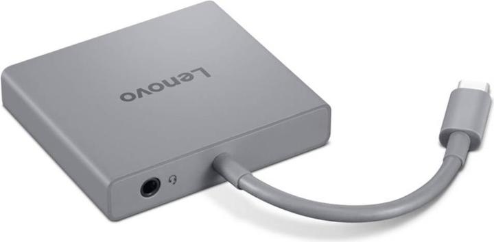 Actual product image Lenovo USB-C 4 in 1 travel hub Gen2 (P) (USB-C, 4 ports)