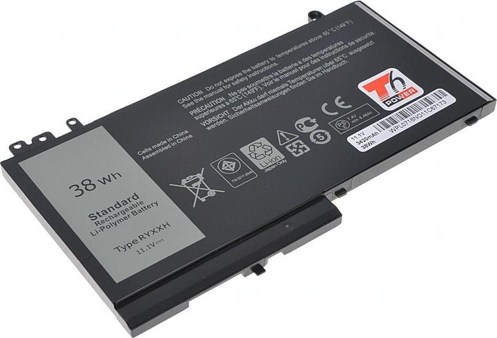 Produktbild T6 Power Baterie Dell Latitude E5450, E5550, E5250, 3150, 3160,,, 3cell, Li-pol (3 Zellen, 3600 mAh)