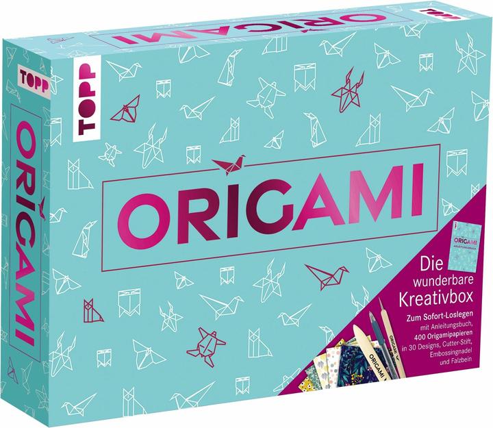 Produktbild Topp Origami - Die wunderbare Kreativbox. Mit Anleitungsbuch und Material
