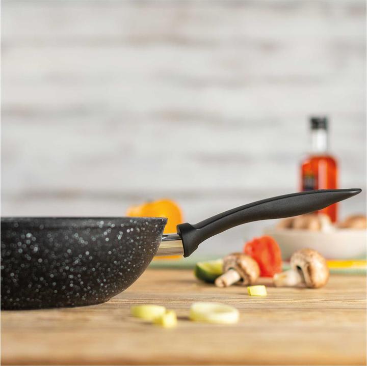 Productafbeelding Kuhn Rikon EASY INDUCTION MARBLE Wok Ø 28 cm (28 cm, Wokpan, Aluminium)