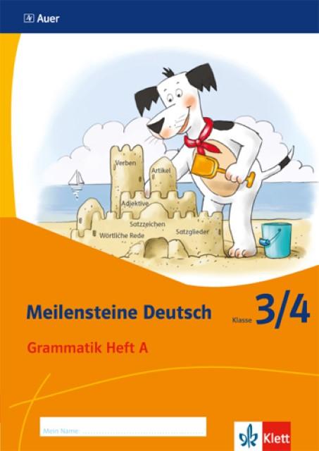 Produktbild Meilensteine. Deutsch Grammatik Heft A. Klasse 3/4. Ausgabe ab 2017 (Deutsch, Martina, Mohnen, Nicole/Zerr, 2017)
