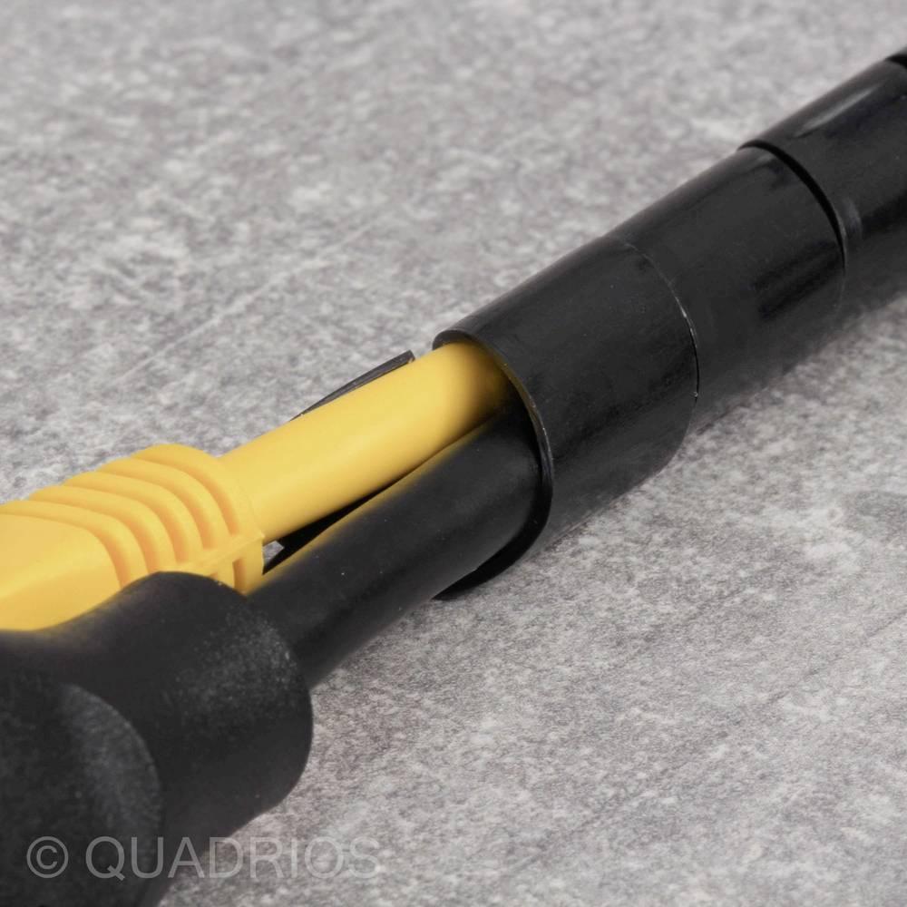 Thumbnail - Quadrios, Kabelschutz + Kabelführung, 2111C146 Spiralschlauch 12 bis 70 mm Schwarz 1 Set (Kabelspiralschlauch, 10000 mm)