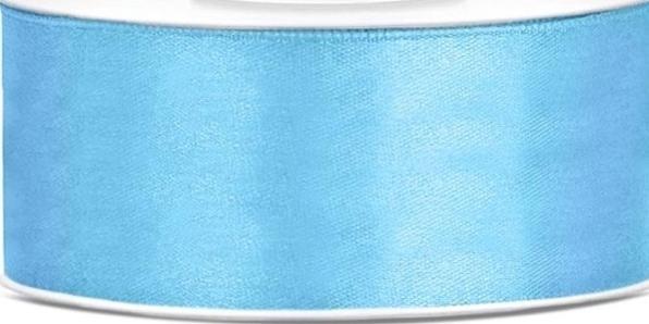 Produktbild Partydeco Satin Ribbon, sky-blue, 25mm/25m (1 pc. / 25 lm) (1x)