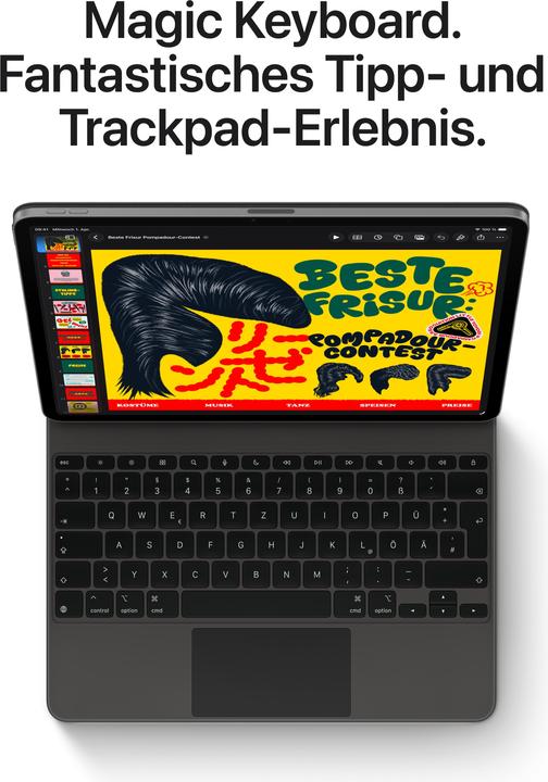 Produktbild Apple iPad Air 13 2026 (5G, 13", 256 GB, Space Gray)