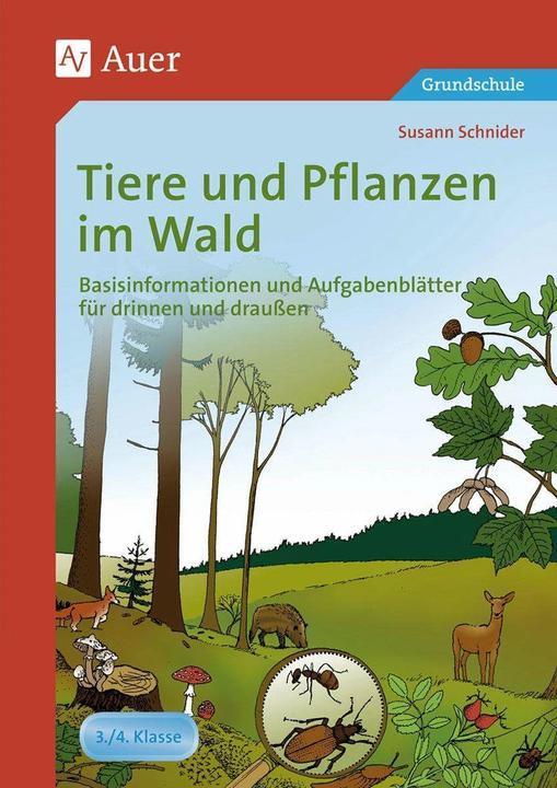 Produktbild Tiere und Pflanzen im Wald (Deutsch, 2021)