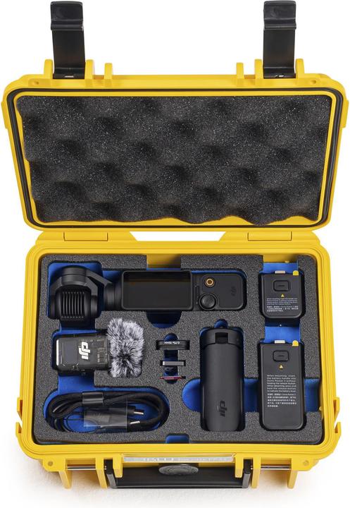 Produktbild B&W International B&W gimbal.case PP.23 gelb f. DJI Osmo Pocket 3 (Drohnen Koffer)