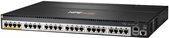 Image du produit HPE E Aruba Switch 1 slot, PoE, Layer 3, 10 Chassis Backplane Stacking, Static, RI (24 ports)