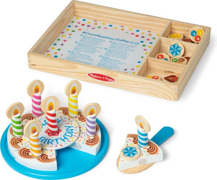 Image du produit Spin Master Melissa & Doug - Holz Geburtstagskuchen