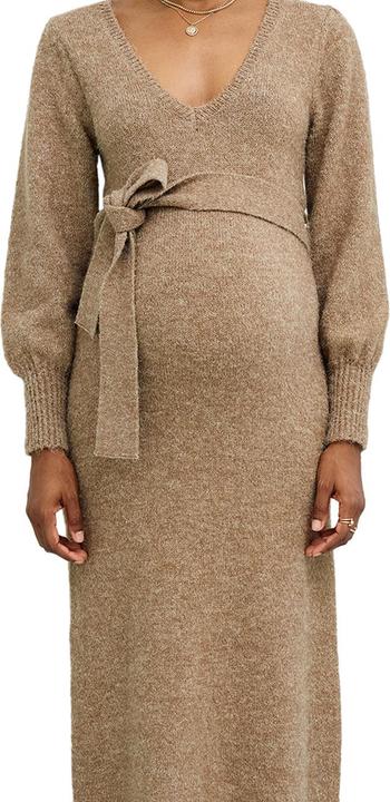 Image du produit Vertbaudet Umstands-Maxikleid aus meliertem Strick (42)