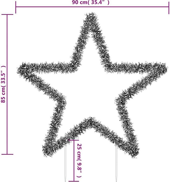 Image du produit vidaXL Weihnachtsstern
