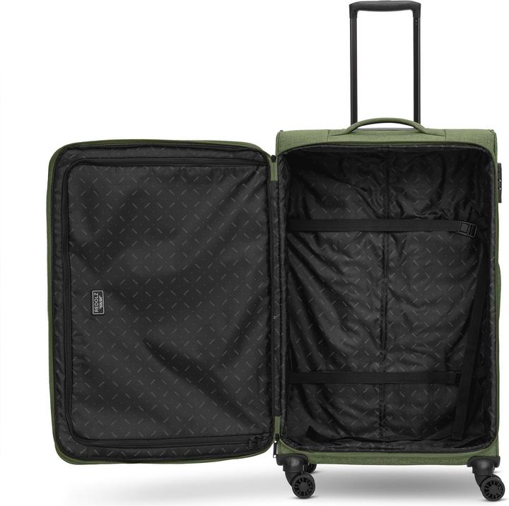 Image du produit Redolz Essentials 12 LARGE Trolley 4 roues 79 cm avec soufflet d'extension (98 l)