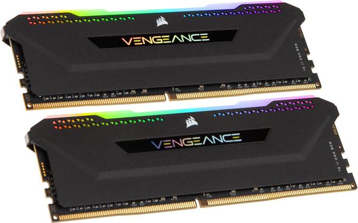Productafbeelding Corsair Vengeance RGB Pro SL (2 x 8GB, 3600 MHz, DDR4 RAM, DIMM 288 pin)