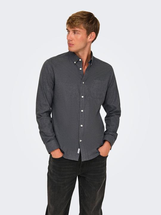 Image du produit Only & Sons Coupe normale Col de chemise Chemise (XL)