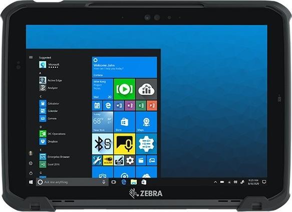 Produktbild Zebra ET80, 2D Imager, USB, USB-C, BT, WLAN, NFC, IP65, 128GB, 8GB, Win10 Pro (12", 128 GB, Schwarz)