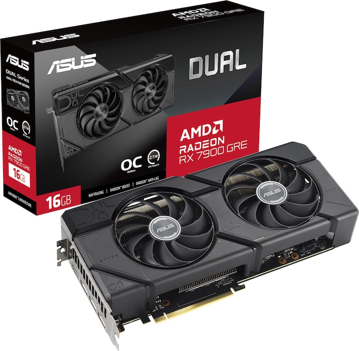 Actual product image ASUS Dual RX 7900 GRE OC Edition (16 GB)