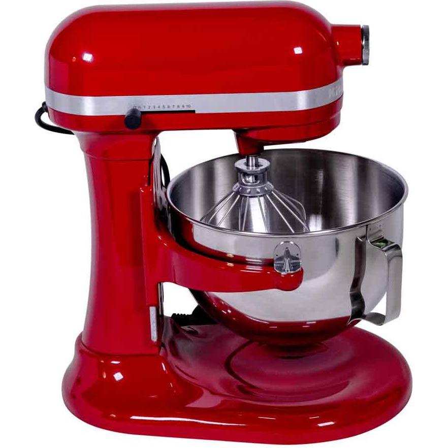 KitchenAid 5KSM55SXXEER Heavy Duty, Küchenmaschine, Rot