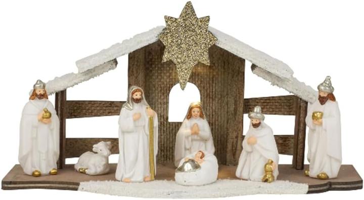 Image du produit LB H&F Weihnachtskrippe mit Figuren (7-teilig)