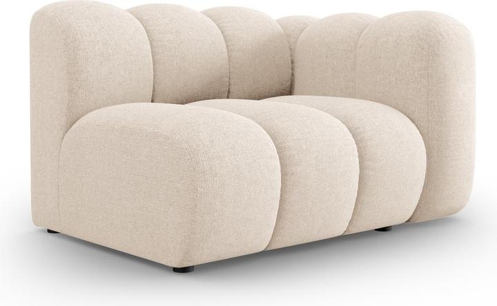 Image du produit Micadoni Chauffeuse Droit, "Lupine", 1 Place, 115x95x70Fabriqué en Europe (1 place, Canapé modulaire)