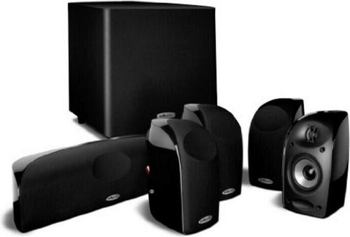 Actual product image Polk TL1600 Speaker Set 5.1 Channels 50 W Black (Set, 50 W)