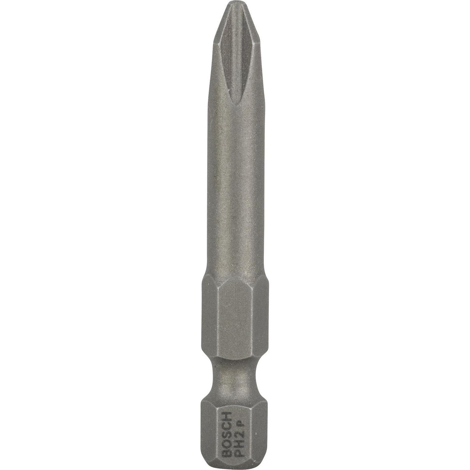 Bosch Professional Zubehör, Bits, Schrauberbit Extra-Hart PH 2, 49 mm, 3er-Pack (Kreuz Phillips PH M2)