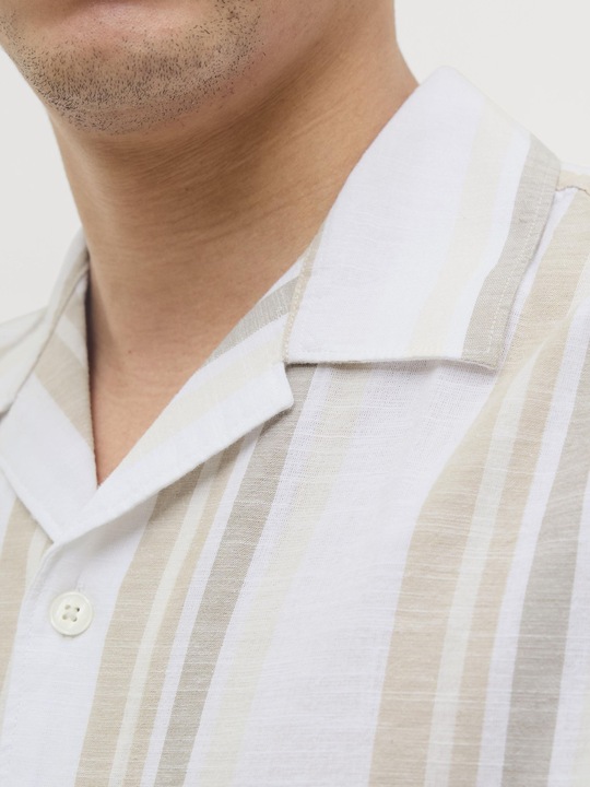 Produktbild Jack & Jones Jprccsummer Stripe Resort S/S Shirt Sn (XL)
