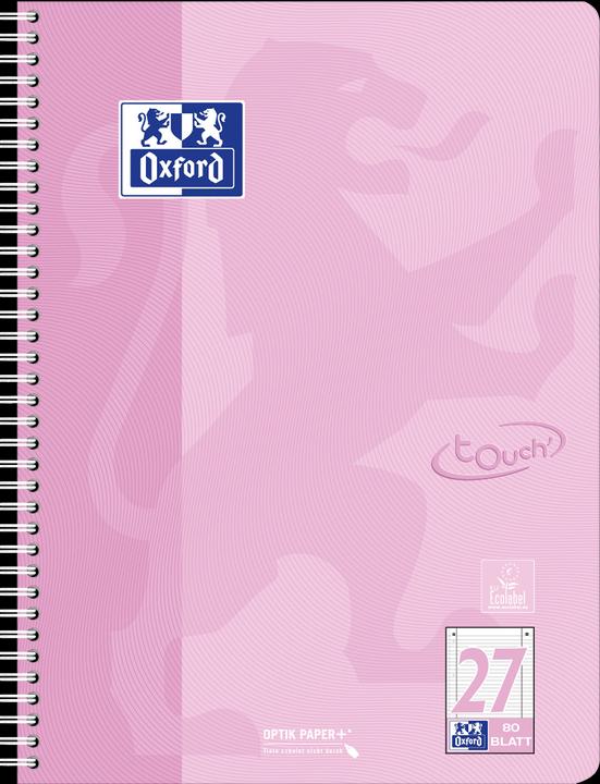 Produktbild Oxford Collegeblock (A4+, Liniert, Weicher Einband)