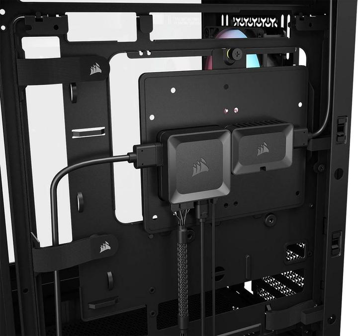 Produktbild Corsair 4000D FRAME LCD RS ARGB BLK CASE (ATX, E-ATX, Micro ATX (mATX), Mini-ITX)