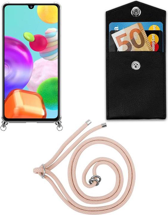 Produktbild Cadorabo TPU Handy Kette SILBER Cover