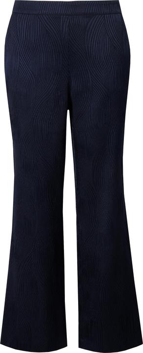 Immagine prodotto Ulla Popken Pantaloni con texture, taglio della gamba ampio e dritto e cintura comoda (42)