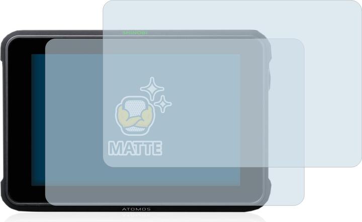 Actual product image BROTECT Anti-glare screen protector matt (2 Piece, Shinobi 7)