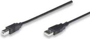 Produktbild Manhattan USB 2.0 Anschlusskabel (0.50 m, USB 2.0)