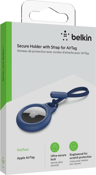 Actual product image Belkin AirTag Anhänger mit Schlaufe