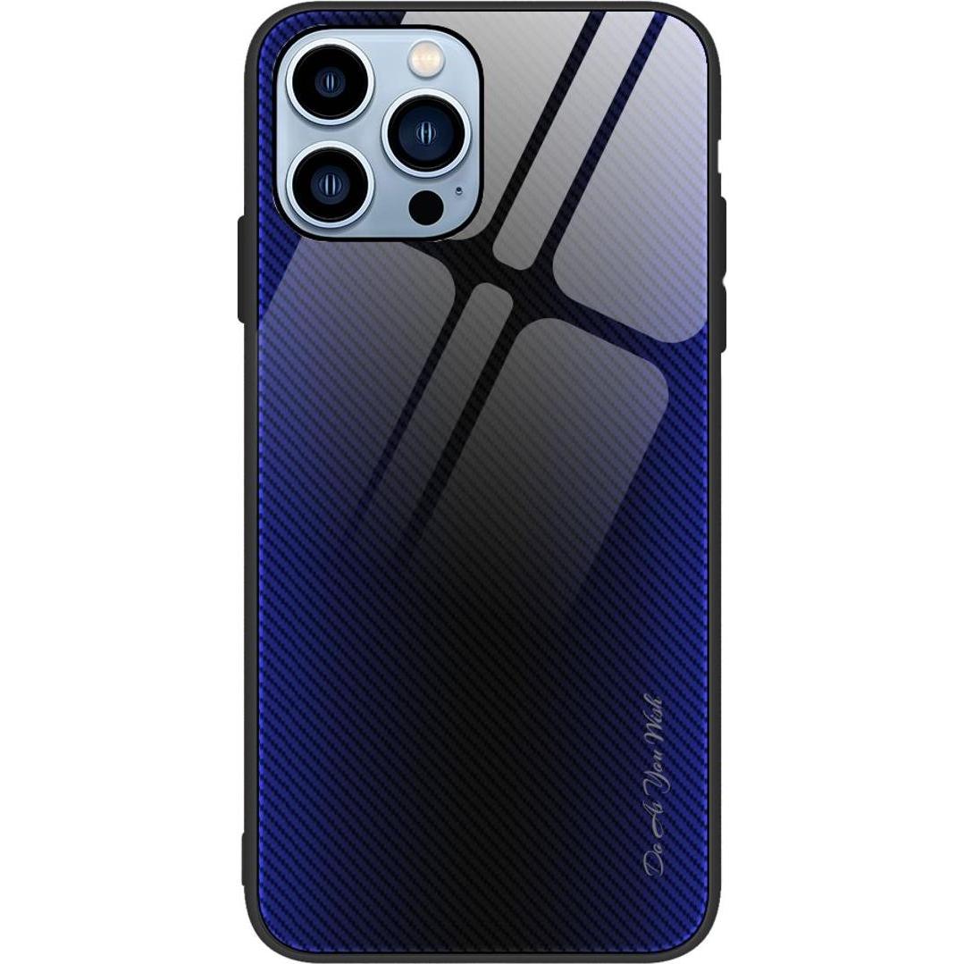 König Design Hülle Handy Schutz für Apple iPhone 12 13 14 Pro Max mini Plus Case Glas Cover (Apple iPhone 12 Pro Max), S...