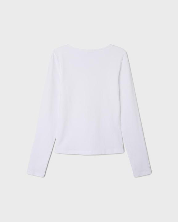 Actual product image Name it Nlfnove Ls Deep O-Neck Short Top Noos (122, 128)