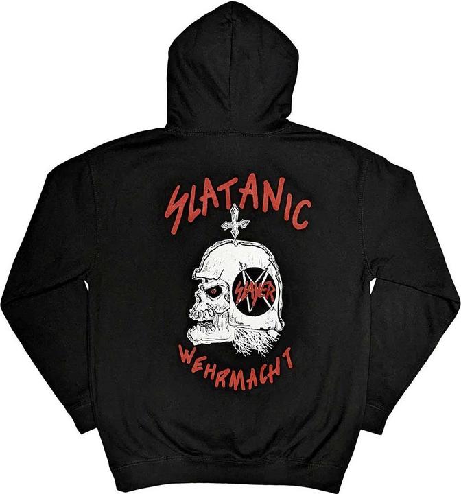 Immagine prodotto Slayer Slatanic Felpa con Cappuccio Adulto Unisex (M)