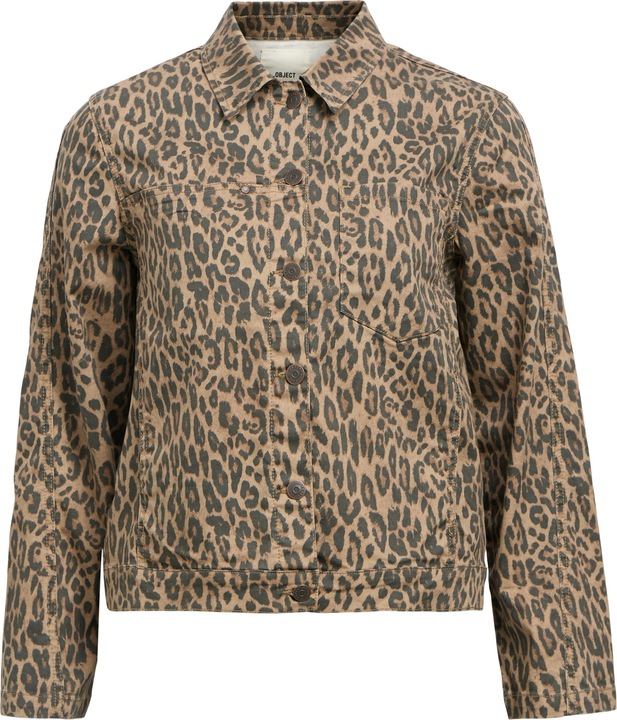 Produktbild Object Leoprint Jeansjacke (S)
