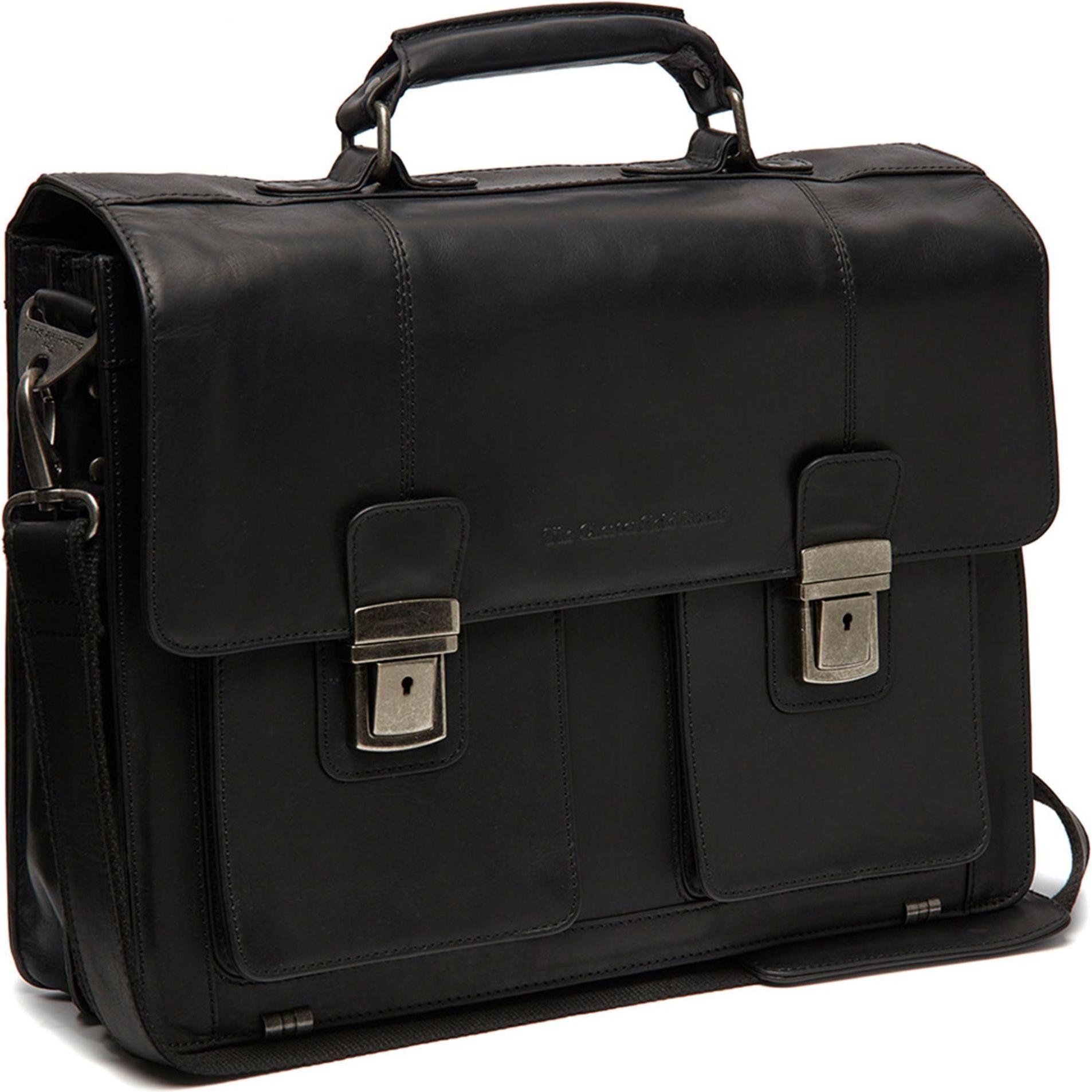 The Chesterfield Brand Aktentasche Springfield 1072 (16.93"), Notebooktasche, Schwarz