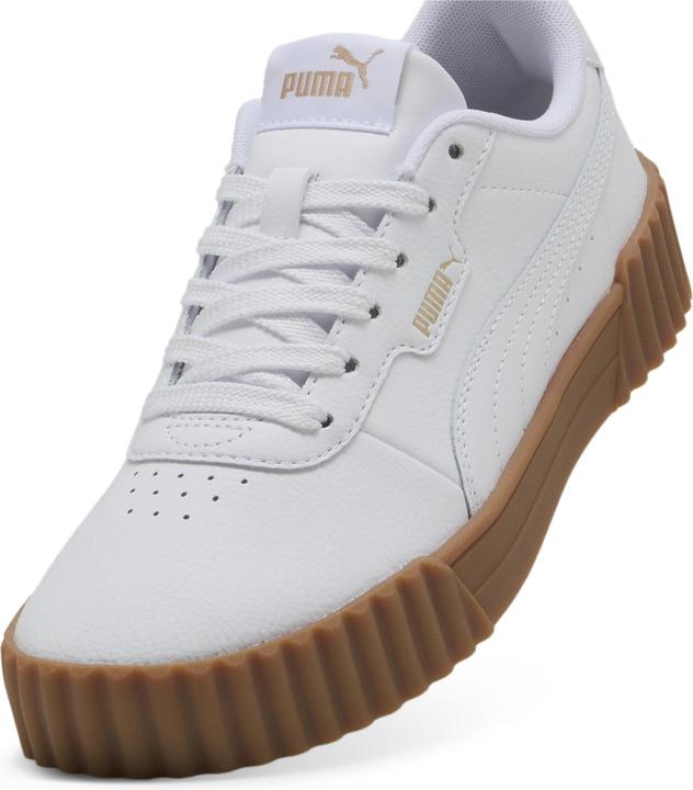 Gold, Gum, PUMA White-PUMA Gold-Gum, Weiss