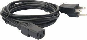 Actual product image Zebra Technologies Extreme Networks - Power cable - IEC 60320 C13 to