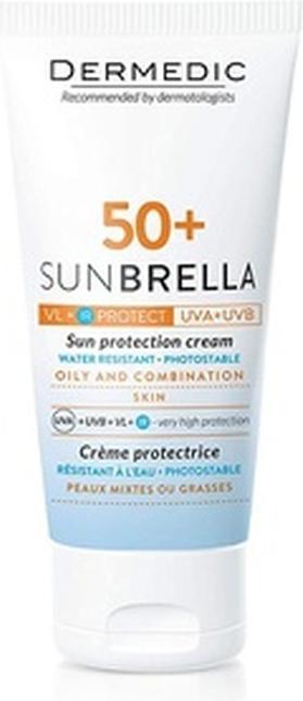 Produktbild Dermedic SUNBRELLA Sunscreen for Oily and Combination Skin SPF 50 50g (Sonnencreme, SPF 50+, 50 g)