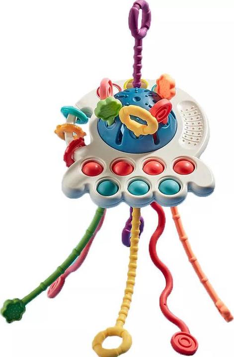 Actual product image Activity Board Blue octopus